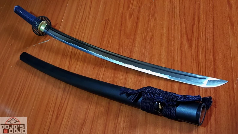 Mono Steel Full Harden Basic Full Harden Blue Himawari Katana 1 0