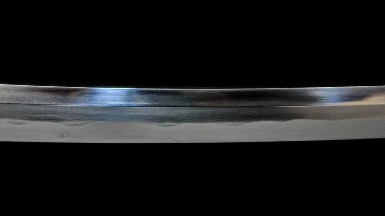 Folded Laminated Steel Real Hamon Honsanmai Mon Katana Hadori Polished 9 0aaaa