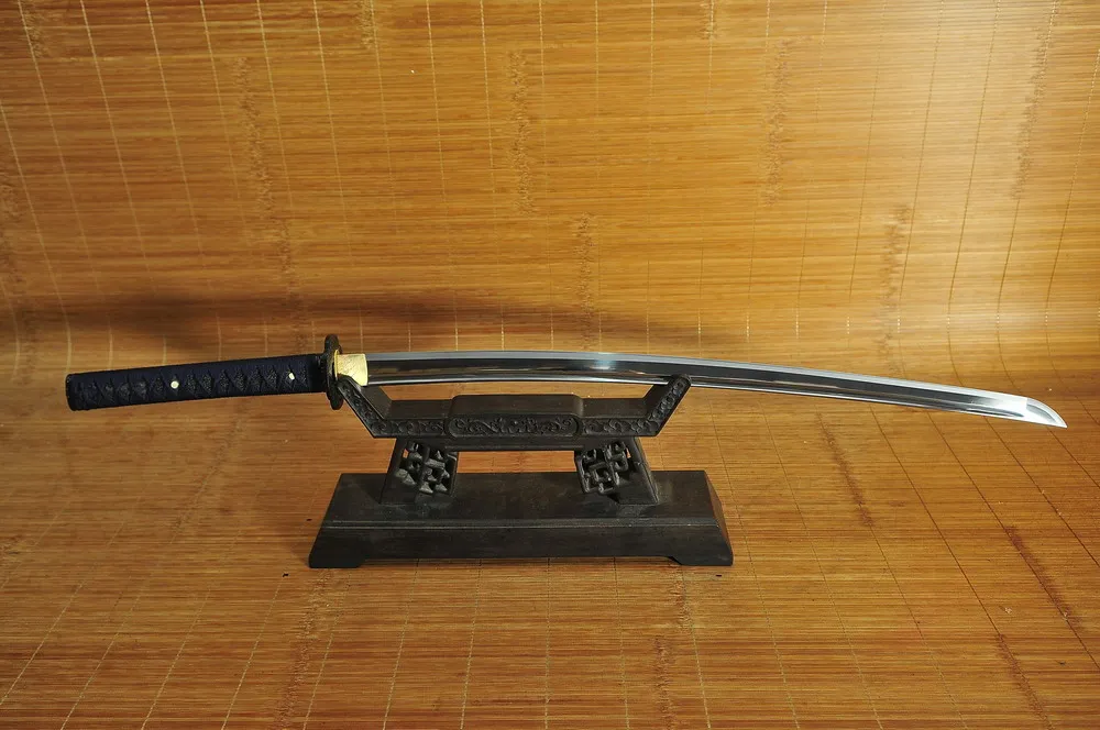 Premium Full Harden Black Mokko Katana