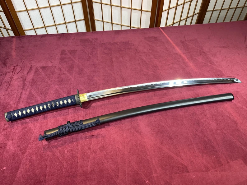 Mono Steel Full Harden Basic Full Harden Blue Himawari Katana 3 1