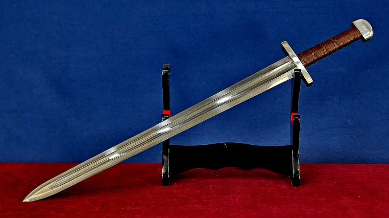 Viking Sword Forge Folded Viking Sword 2 1