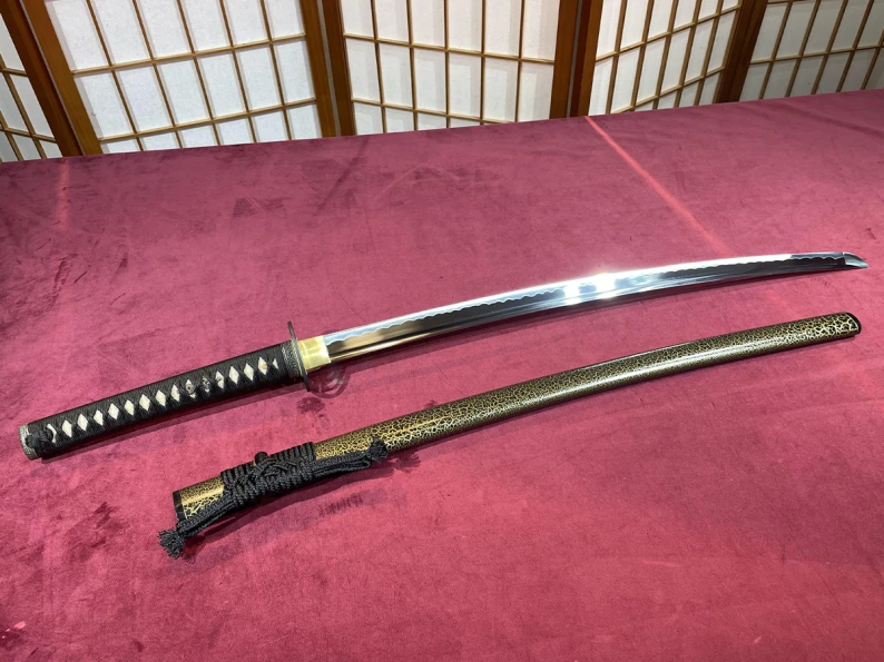 Mono Steel Full Harden Basic Full Harden Dragon Scale Katana 1 2