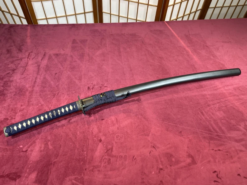 Mono Steel Full Harden Basic Full Harden Blue Himawari Katana 4 2