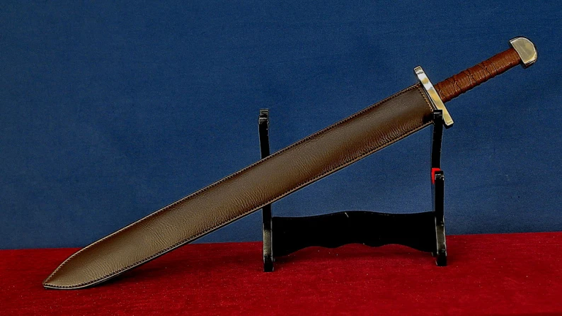 Viking Sword Forge Folded Viking Sword 3 2