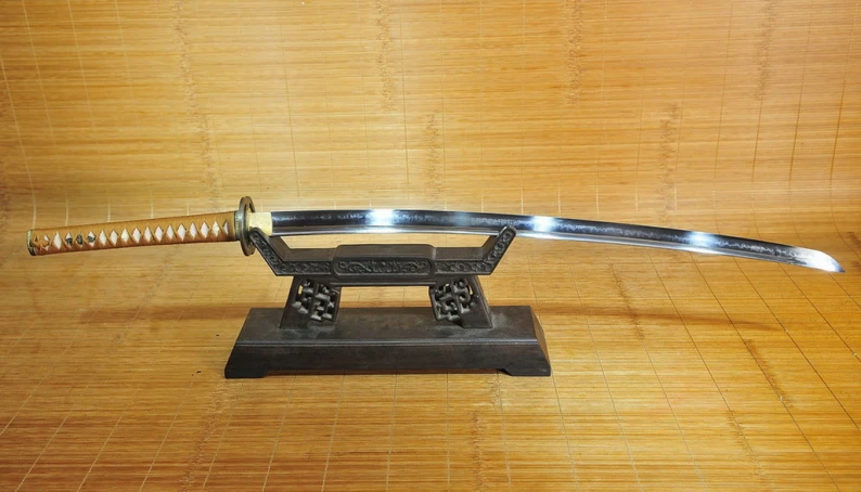 Mono Steel Real Hamon Musashi Choji Midare Hamon 1 2