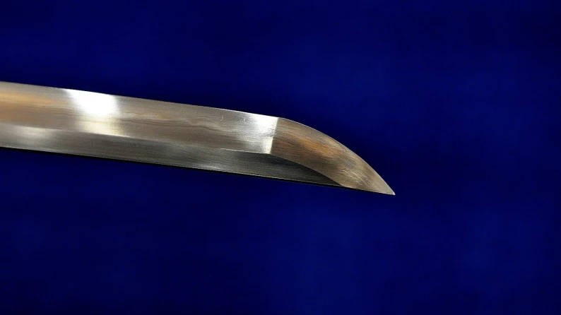 Folded Laminated Steel Real Hamon Honsanmai Mon Katana Sashikomi Polished 6 3