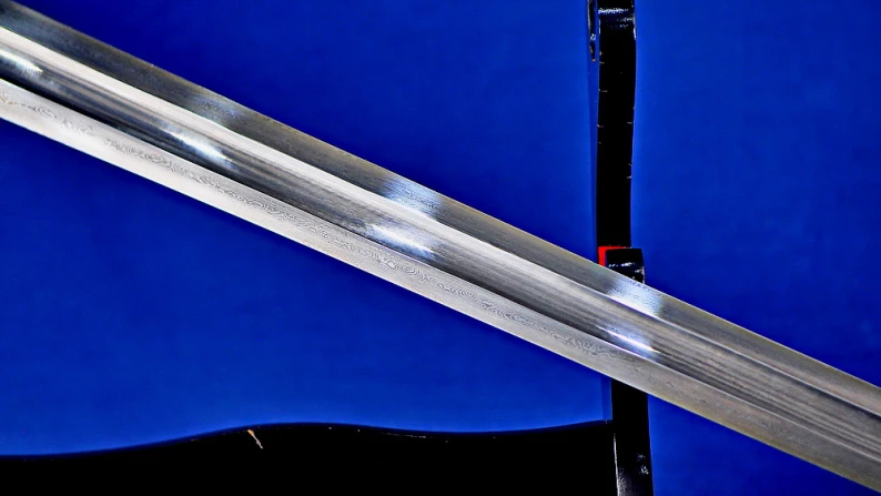 Viking Sword Forge Folded Viking Sword 5 4