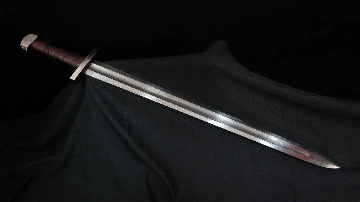 Forge Folded Viking Sword