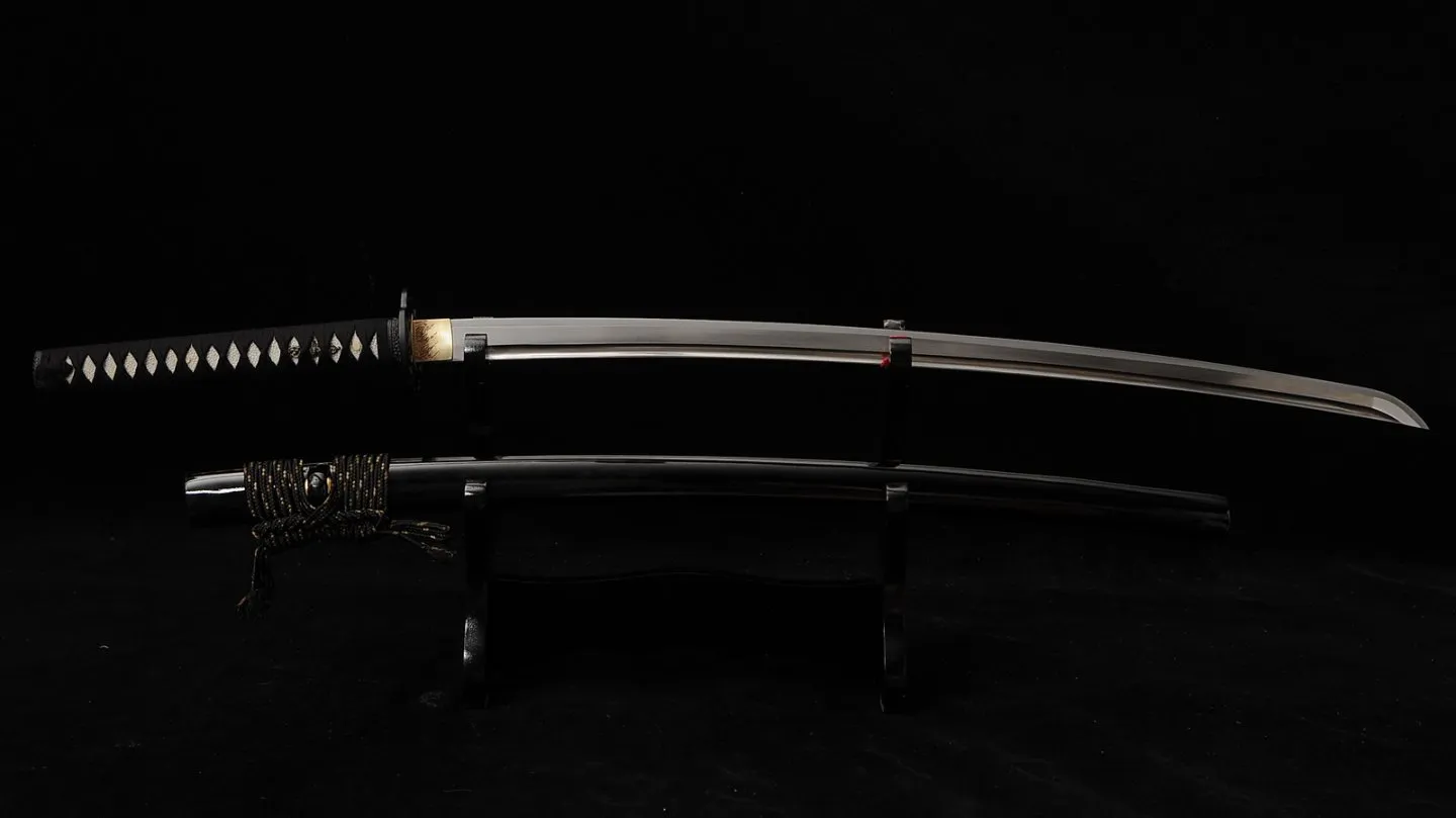 Premium Full Harden Mokko Sukashi Katana