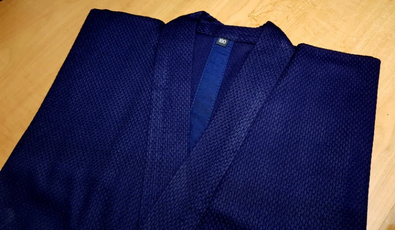 Keiko gi & Hakama Keiko Gi Corn Cotton Indigo Import 5 g3