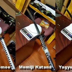 3 Kategori Katana Menurut  Balance  Feel nya 